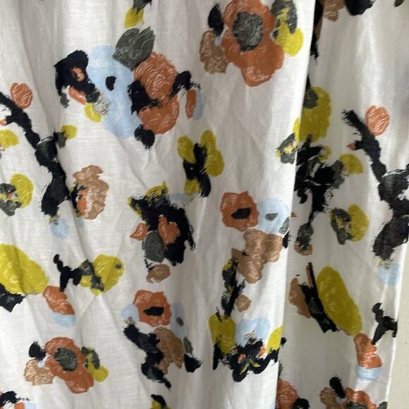 M.M.LaFleur The Gali Dress Meadow Print Linen - Picture 5 of 16